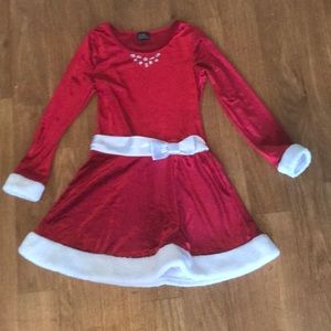 Girls Santa dress